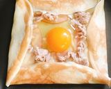 ホットケーキミックスで朝食ガレット作り方7写真