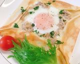 ホットケーキミックスで朝食ガレット作り方9写真