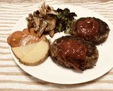鹿ミンチ肉のハンバーグ作り方5写真