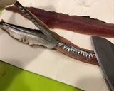 サンマ下処理、簡単に内臓・腹骨・皮の除去作り方17写真