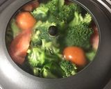 パエリア鍋で！簡単！野菜たっぷり朝ごはん作り方5写真