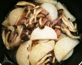 レンジで時短！豚肉と大根としめじの煮物作り方8写真