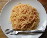 お出汁とレモンが香る優しい味の明太パスタ作り方3写真