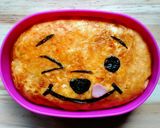 ☆顔だけごきげんプー☆オム弁作り方8写真