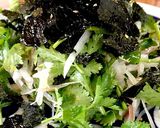居酒屋風☆海苔とパクチーのサラダ作り方5写真