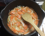 はやとうりとにんじんのきんぴら作り方2写真