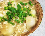 めんつゆで簡単＊里芋のそぼろあんかけ煮作り方5写真