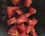 超簡単！ナンプラーのもずくトマト卵炒め作り方2写真
