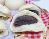 糖質制限♡ふわふわ肉まん、あんまんの皮作り方6写真