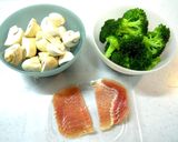 サツマイモと生ハムのグラタン作り方3写真