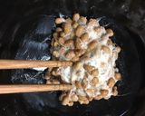 鰤×納豆×キムチのまぜまぜ丼作り方1写真