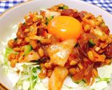 鰤×納豆×キムチのまぜまぜ丼作り方4写真