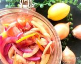 紫玉ねぎレモン醤油漬け作り方6写真