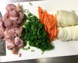 親子丼作り方1写真