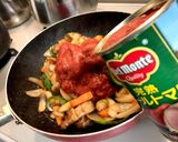 具だくさんトマトシチューライス作り方6写真