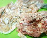 皮パリ☆ふっくらジューシー照り焼きチキン作り方1写真