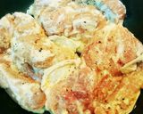 皮パリ☆ふっくらジューシー照り焼きチキン作り方4写真