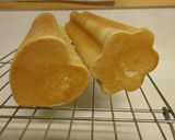 ブルスケッタに使う♡ハート♡お花♡のパン作り方8写真