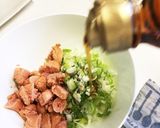 炙りたらこのネギまみれ〜胡麻油風味☆作り方3写真