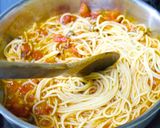 かんたん!基本!トマトパスタ作り方11写真