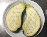 米ナスのしぎ焼き肉味噌のせ作り方2写真