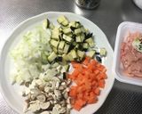 米ナスのしぎ焼き肉味噌のせ作り方3写真