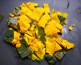 簡単!かぼちゃの皮のチーズ焼き作り方1写真