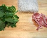 簡単!節約、ダイエット◎中華風春雨スープ作り方1写真