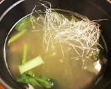 簡単！節約、ダイエット◎中華風春雨スープ作り方3写真