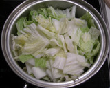白菜と豆腐のとろとろたらこあん作り方2写真