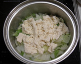 白菜と豆腐のとろとろたらこあん作り方4写真