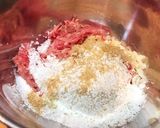 簡単！低糖質♪梅と大根おろしのハンバーグ作り方3写真