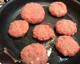 簡単！低糖質♪梅と大根おろしのハンバーグ作り方5写真