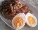 こってり甘辛焼きうどん作り方1写真