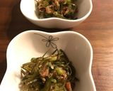 出汁ガラで作る大根の葉のおかか梅昆布作り方5写真