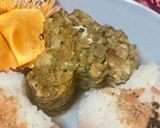 トロロ昆布卵焼きと煮物のワンプレート作り方2写真