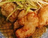 鶏胸肉ネギピリ辛タレ作り方4写真