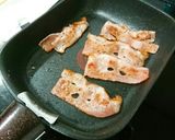 男子弁に♡ベーコン丼♡作り方1写真