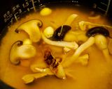 松茸本しめじ銀杏帆立貝柱の究極の炊込ご飯作り方3写真