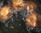 さつまいもと林檎のほっこりドーナツ作り方7写真