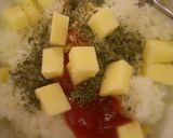 とろ～りモッツァレラのカフェ風ライス☆ミ作り方1写真