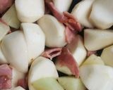 ヘルシー♪かぶ・大根とベーコンのグラタン作り方5写真