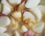 ヘルシー♪かぶ・大根とベーコンのグラタン作り方7写真