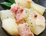 ヘルシー♪かぶ・大根とベーコンのグラタン作り方12写真