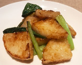 ずぼらおかず❁大根と小松菜の揚げ炒め作り方7写真