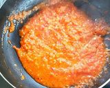 蒸し鶏のトマトクリームパスタ作り方6写真