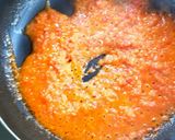 蒸し鶏のトマトクリームパスタ作り方7写真