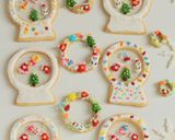 *クリスマス ☆ スノードームクッキー♪作り方17写真