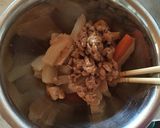 ハヤトウリのきんぴら納豆蕎麦作り方2写真