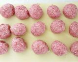 旨っ！チーズ入り肉団子のトマトシチュー作り方1写真